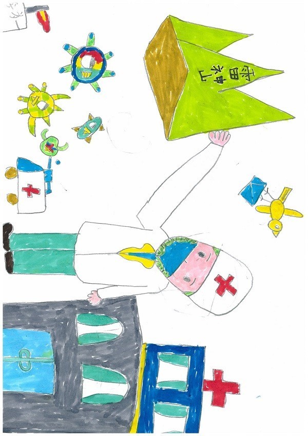 成都分公司  李斌  子女：李为一  男 7岁《我心中的抗疫英雄》.jpg